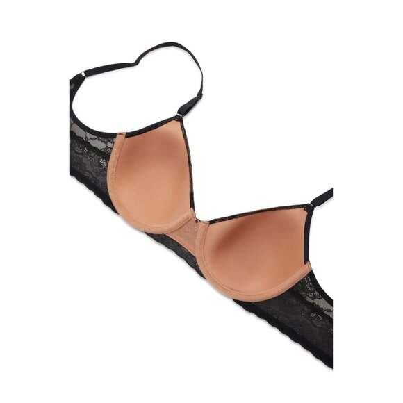 🆕NATORI Bliss Allure Underwire Lace T-Shirt Bra 34DDD Black #721303 - Picture 6 of 10